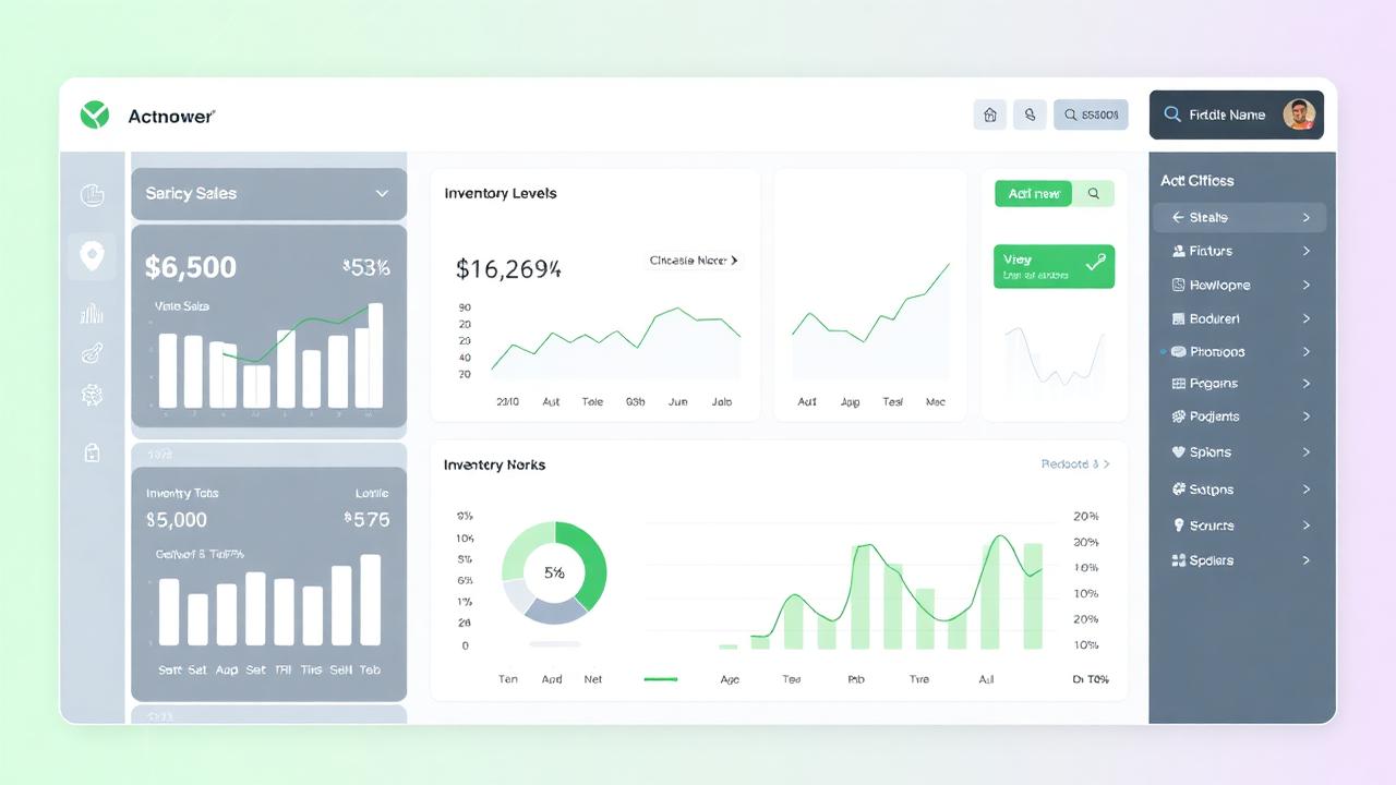 After: clean, working dashboard